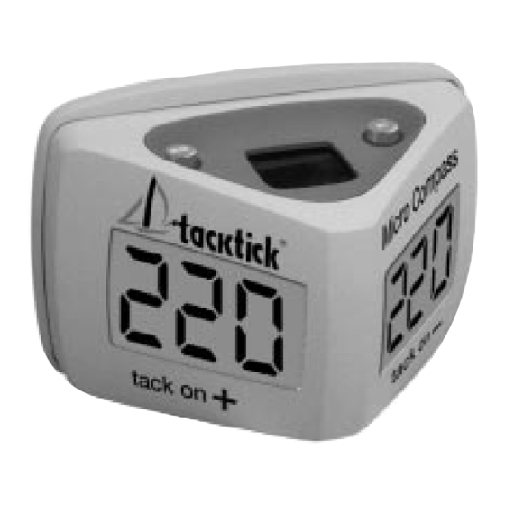 Tacktick Limited Micro Compass User Manual