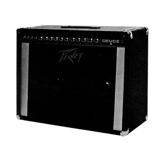 Peavey Deuce Deuce Owner's Manual