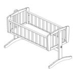 Kiddicare Swinging crib Instruction Manual