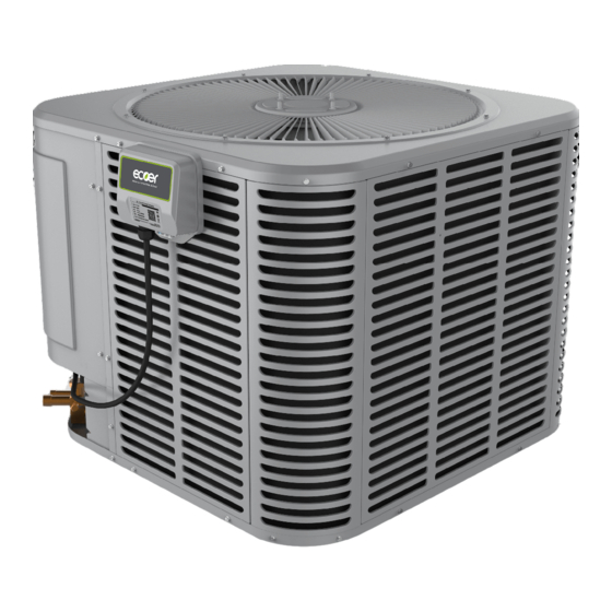 ECOER EODA18H-2436 HEAT PUMP SERVICE MANUAL | ManualsLib