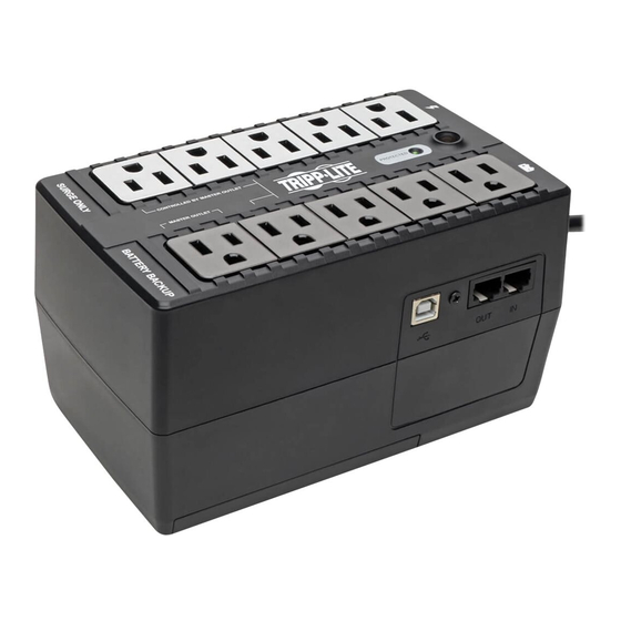 Tripp Lite ECO350UPS Owner's Manual