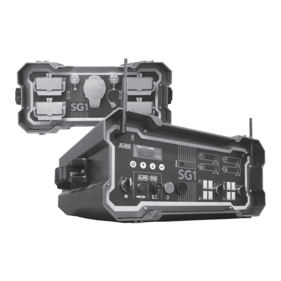 Almex SG1 Operating Manual