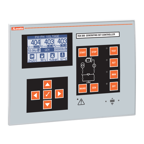 LOVATO ELECTRIC DMG Series Manual