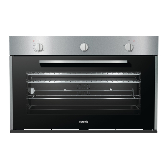 Gorenje BOG922E00FX Installation - Use - Maintenance