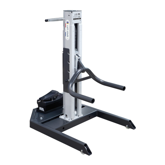 GYS SPOT LIFT Assembly Instructions Manual