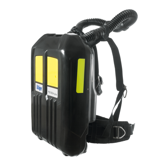 Dräger PSS BG 4 plus Maintenance Manual