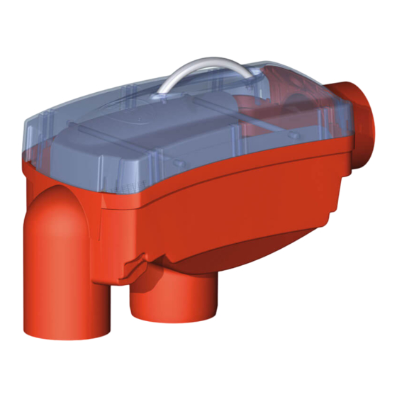 Graf Optimax-Pro Filter internal Instruction For Installation And Maintenance