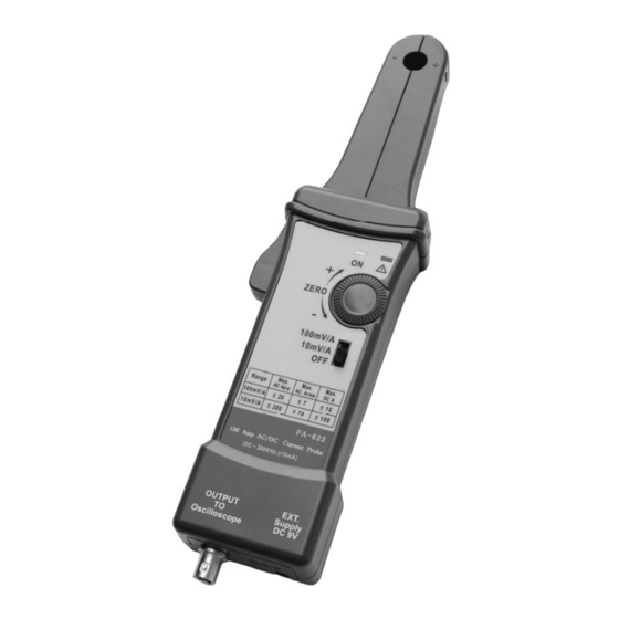 Pintek PA-622 Instruction Manual