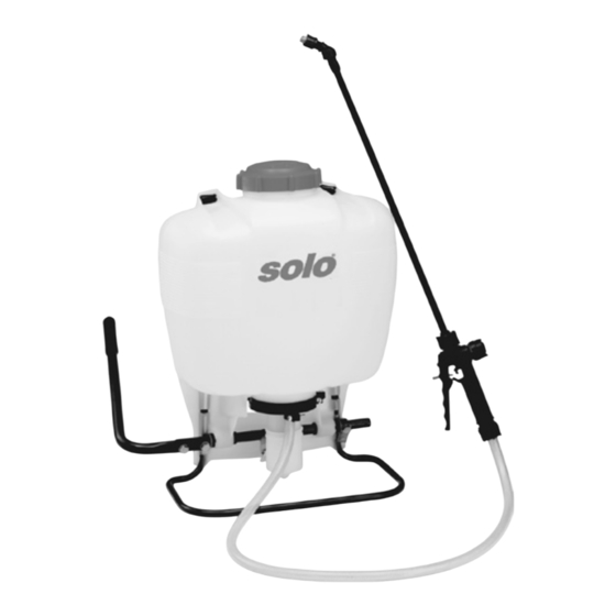 Solo 478-EN Operator's Manual & Parts List