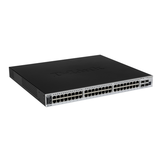 D-Link DGS-3427 - xStack Switch - Stackable Product Manual