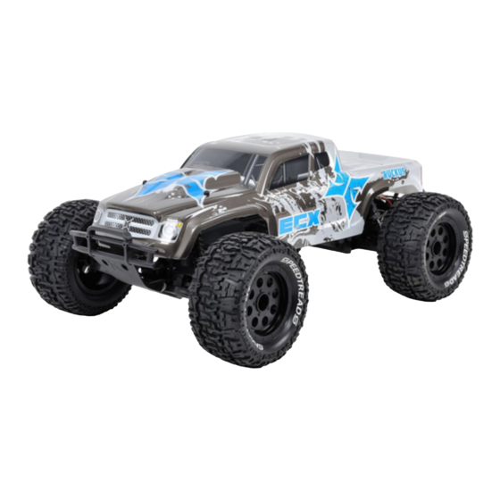 ECX Ruckus ECX03002 Manuel D'utilisation