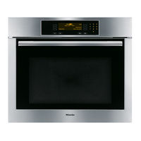 Miele MasterChef H 4782 BP Operating And Installation Instructions