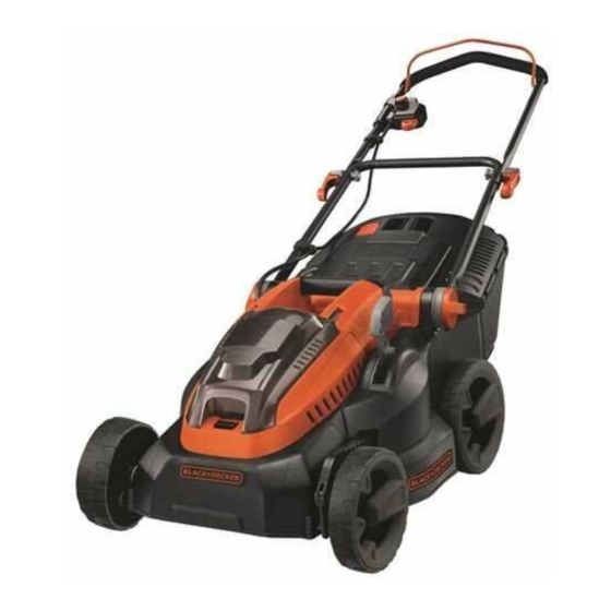 Black & Decker CLM3820 Original Instructions Manual