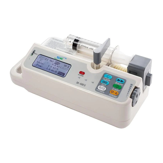 Shenzhen Shenke Medical Instrument Technical Development SK-500II Instruction Manual