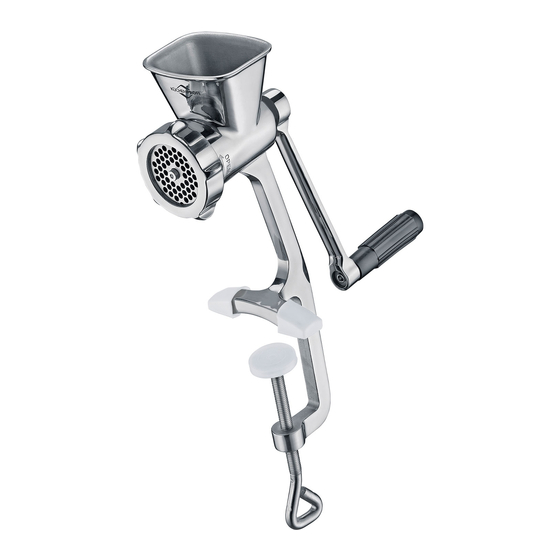 Küchenprofi Meat Mincer User Manual