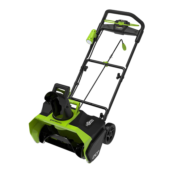 GreenWorks Tools 2600007 Original Instructions Manual