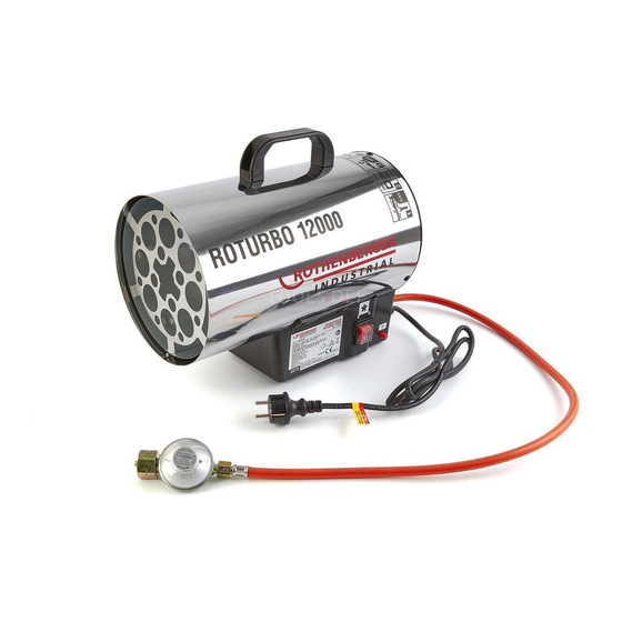 Rothenberger Industrial ROTURBO 12000 Instructions For Use Manual