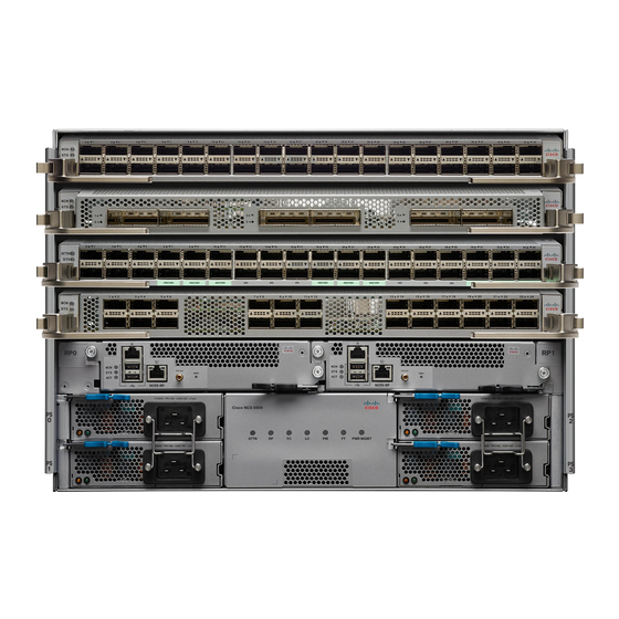 Cisco NCS 5500 Series Connection Manual