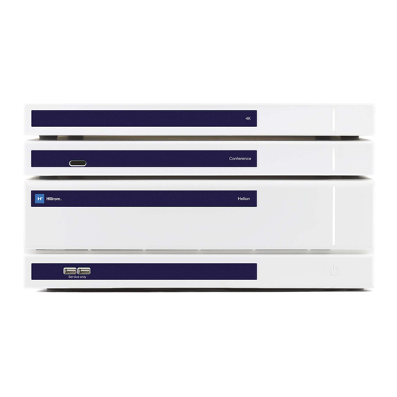 Hillrom Helion Main Unit R Instructions For Use Manual