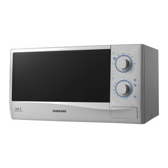 Samsung ME712K Owner's Instructions & Cooking Manual