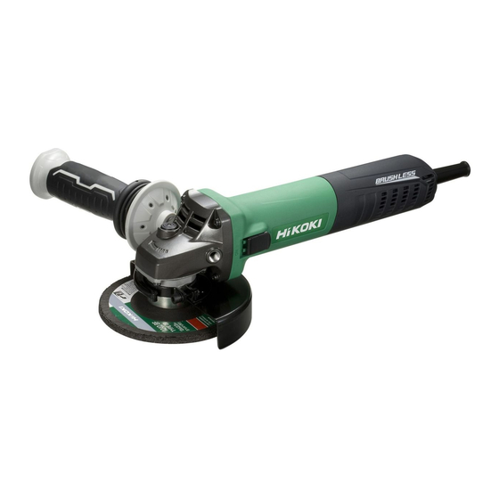 HIKOKI G 13VE Handling Instructions Manual