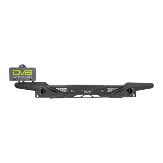 DV8 OFFROAD SPEC Series Installation Manual