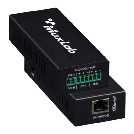MuxLab 500552 User Manual