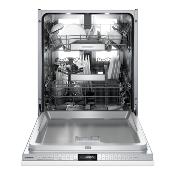 Gaggenau DF480101 Information For Use