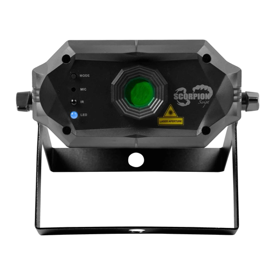 Chauvet Scorpion Script User Manual