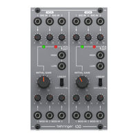 Behringer 130 DUAL VCA Quick Start Manual