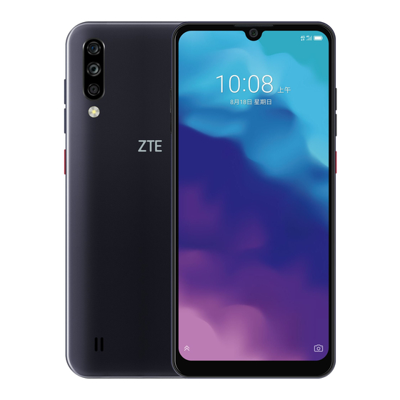 Zte Blade A7 2020 Quick Start Manual