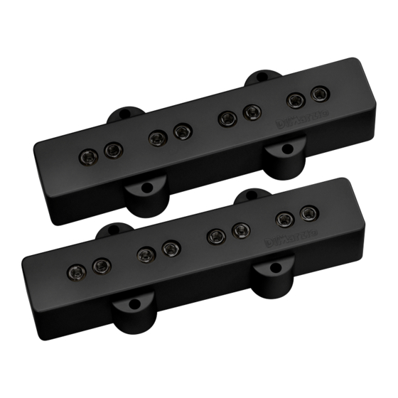 DiMarzio J All-In-One Quick Start Manual