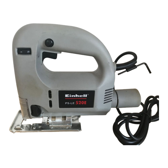 EINHELL PS-LE 520E Operating Instructions Manual