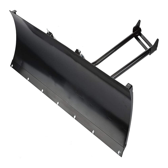 Motoalliance VIPER PLOW Quick Start Manual