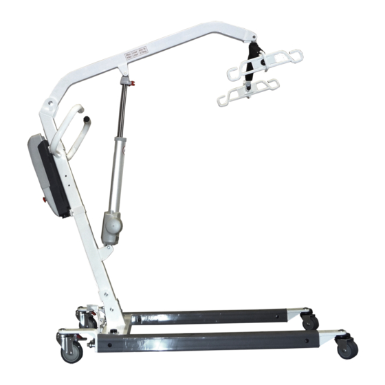 ConvaQuip ConvaLift CL600E Patient Lift Manuals
