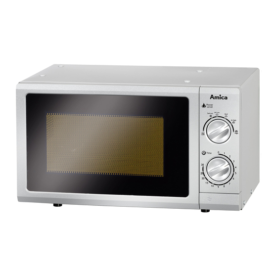Amica MW 13152 Si Operating Instructions Manual