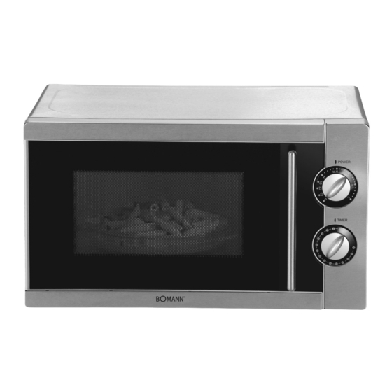 BOMANN MWG 2229 E CB Instruction Manual