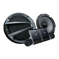 Sony XS-GTX1621 S Instructions Manual
