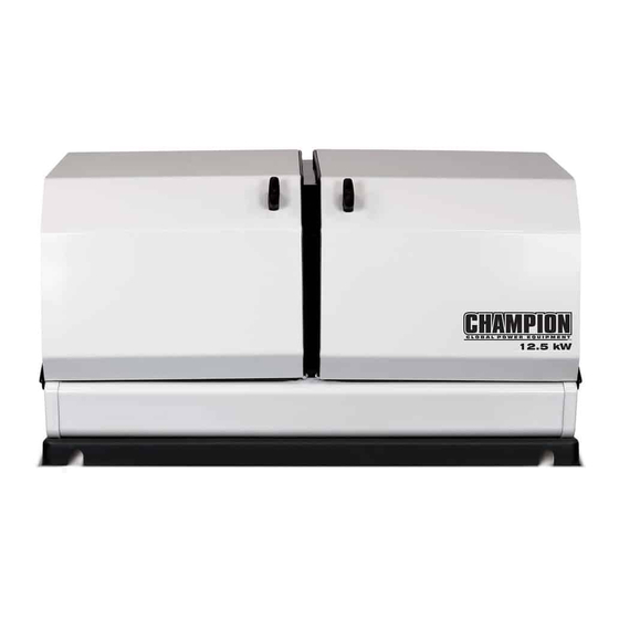 Champion Power Equipment 100136 Installation Manual