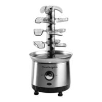 Nostalgia CFF1000 Instructions And Recipes Manual