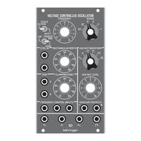Behringer 921 Quick Start Manual