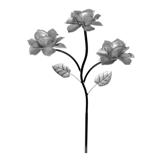 exhart Kinetic Garden Stake Assembly Instructions