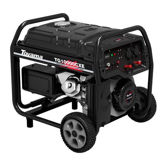 Toyama TG10000CXE Owner's Manual