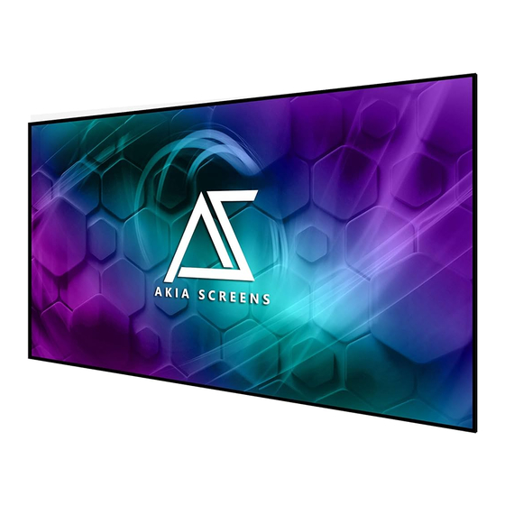 Akia Screens EDGE FREE Series User Manual
