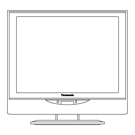 PANASONIC TX-17LA1F Manuals