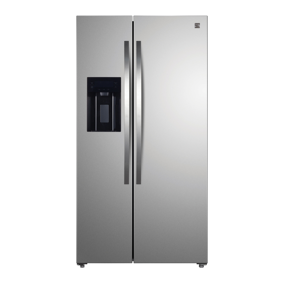 Kenmore  Side by Side Refrigerator Use & Care Manual
