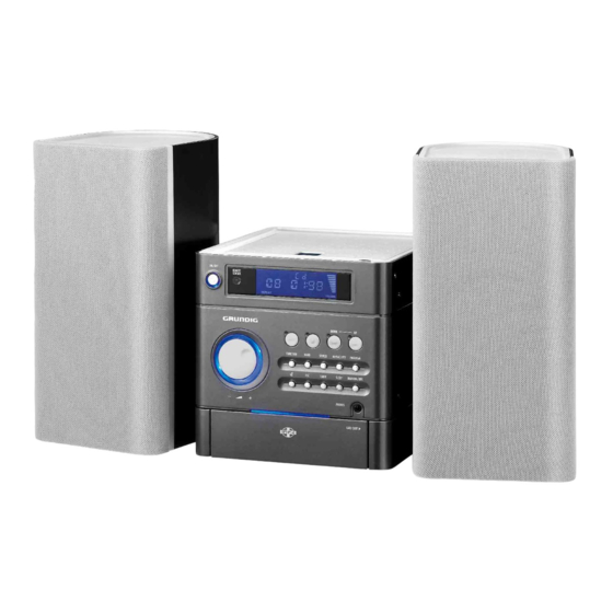 Grundig Vertiga UMS 4600 DEC Manual