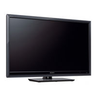 Sony bravia kdl-22ss5700 Operating Instructions Manual