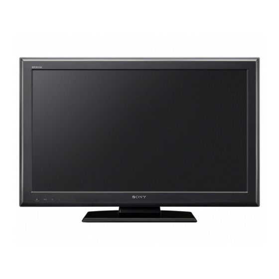 SONY BRAVIA KDL-32LL150 OPERATING INSTRUCTIONS MANUAL Pdf Download ...