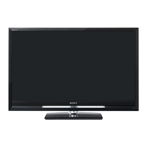 SONY BRAVIA KDL-40Z4100 OPERATING INSTRUCTIONS MANUAL Pdf Download ...